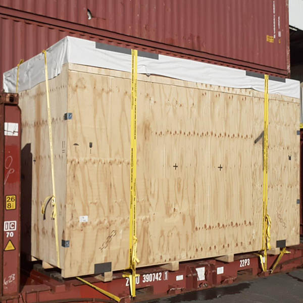 Gabbia in legno per spedizione merci