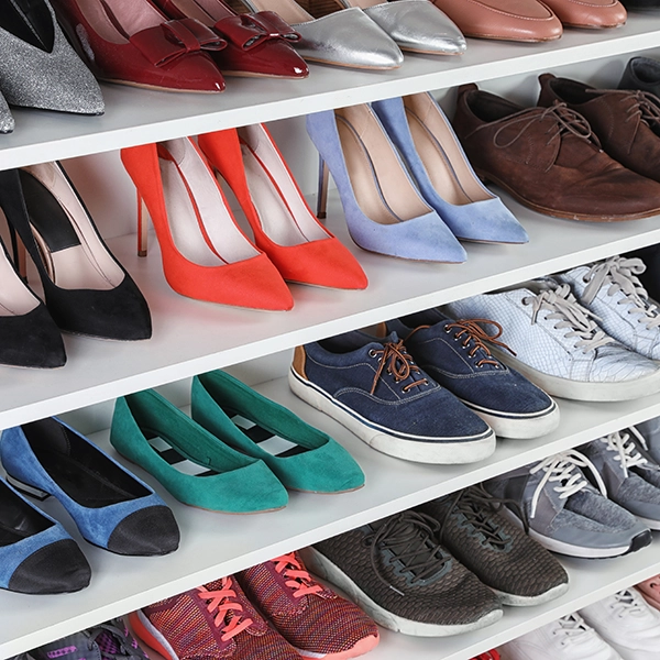 Scarpe di diversi modelli per uomo o donna