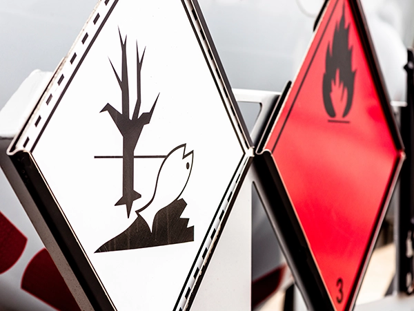 Simboli per il trasporto di merci ADR